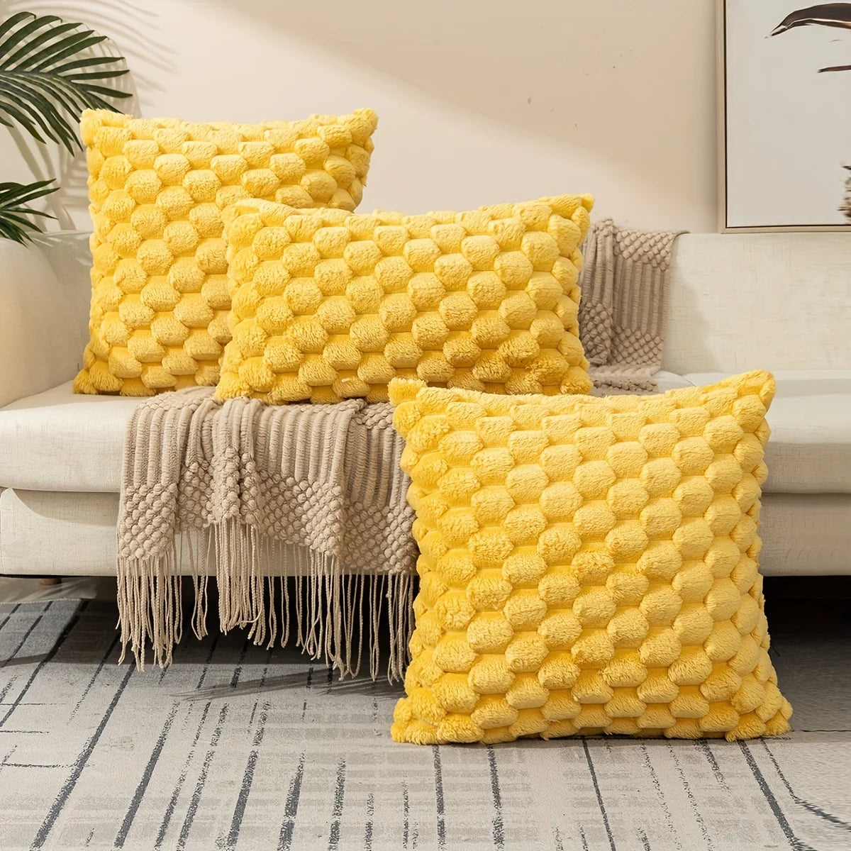 Cozy Pillow Covers Pillows for Living Room Knit Decorative Pillows for Sofa Design Pillowcase Soft Modern Cushion Throw Pillow