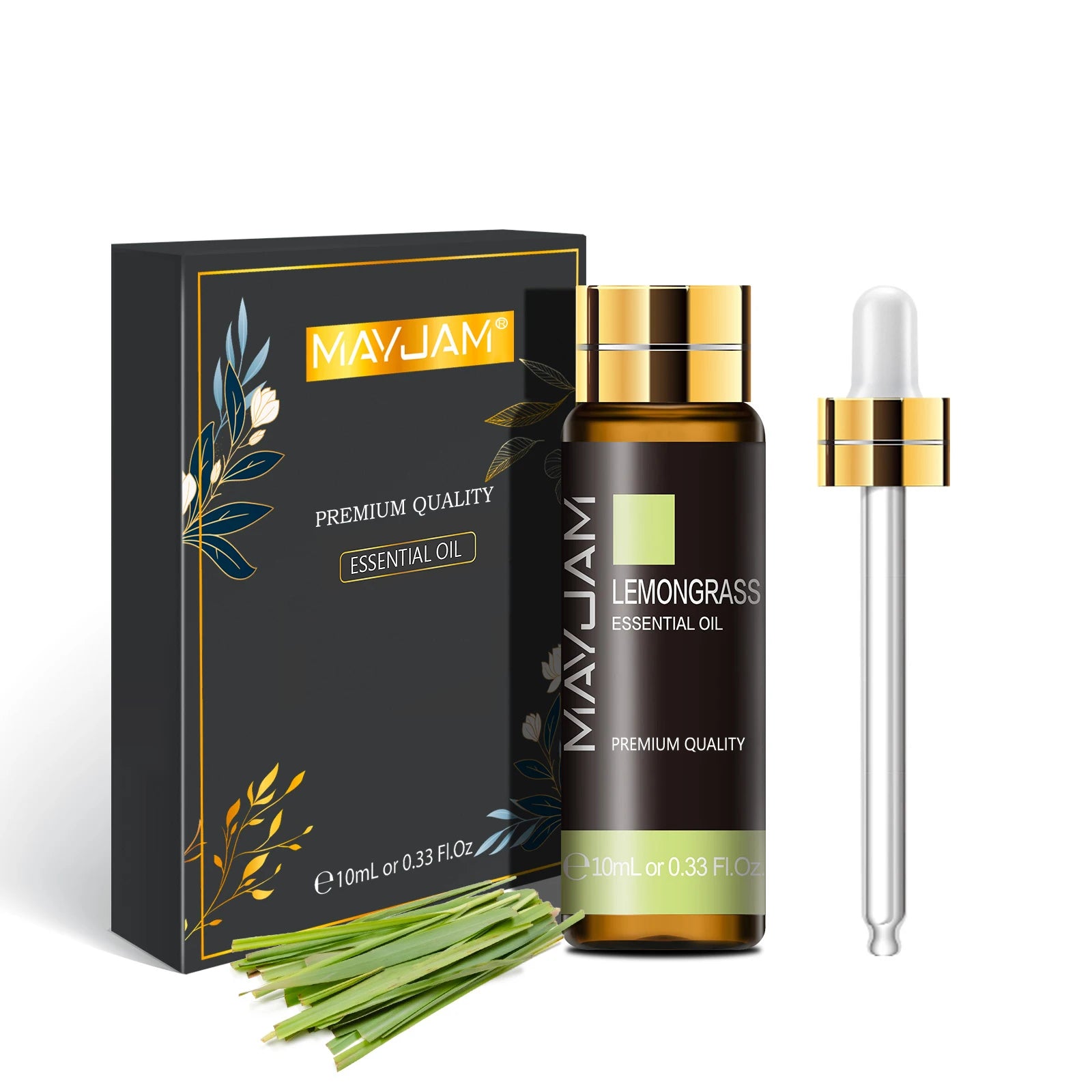 10ML Aromatic Diffuser Essential Oil Lavender Vanilla Myrrh Fragrance Oil for Soaps Candle Making Massage Humidifiers