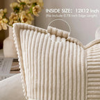 Solid Christmas Colours Boho Striped Pillow Covers Decorative Cushion Pillow Cushion Cushion Cover Modern Minimalist Sofa 45X45