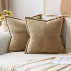 Solid Christmas Colours Boho Striped Pillow Covers Decorative Cushion Pillow Cushion Cushion Cover Modern Minimalist Sofa 45X45