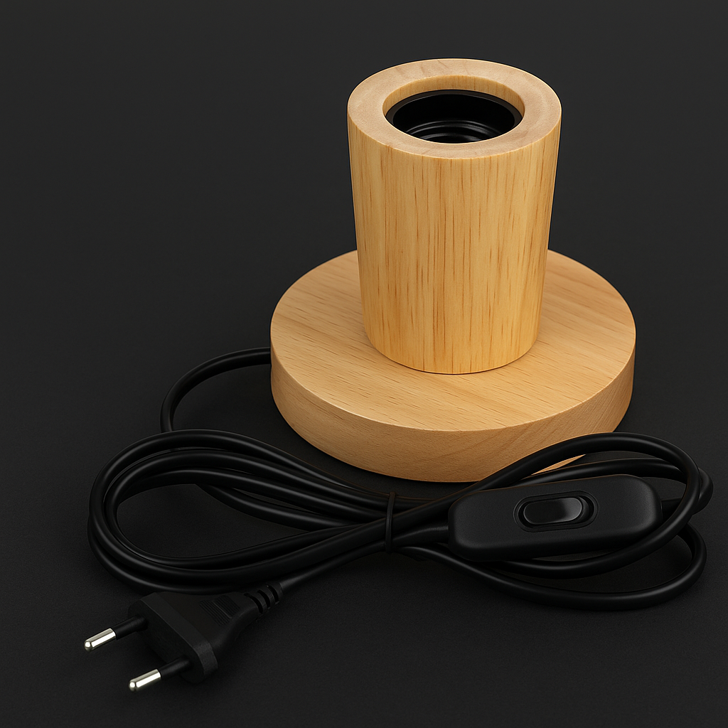 Wooden Table Lamp Bases