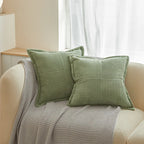 Solid Christmas Colours Boho Striped Pillow Covers Decorative Cushion Pillow Cushion Cushion Cover Modern Minimalist Sofa 45X45