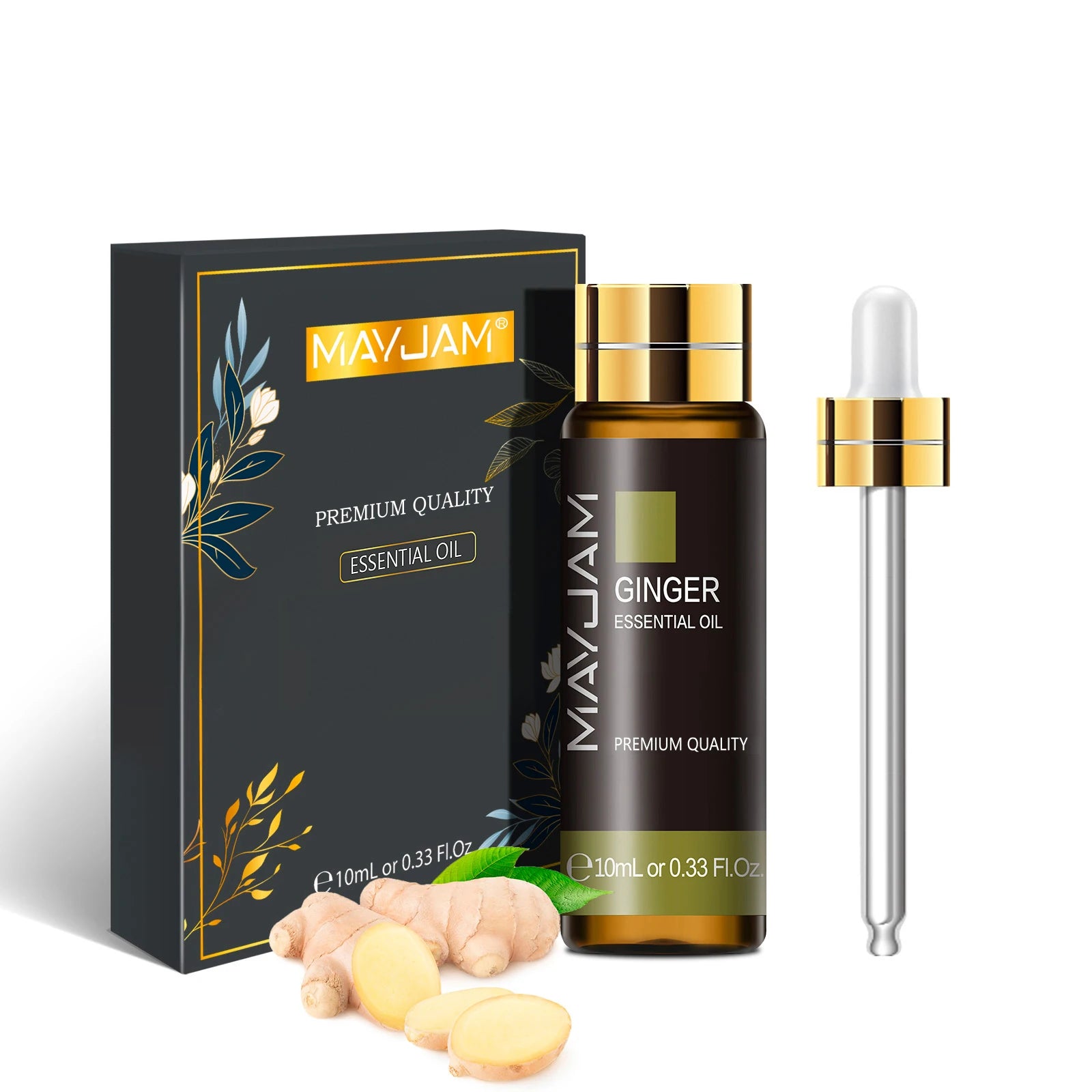 10ML Aromatic Diffuser Essential Oil Lavender Vanilla Myrrh Fragrance Oil for Soaps Candle Making Massage Humidifiers