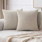 Pillow Covers Striped Throw Fall Decorative Cushion Cover Farmhouse Pillowcases Home Decor Decoration Home Pillows for Bedroom
