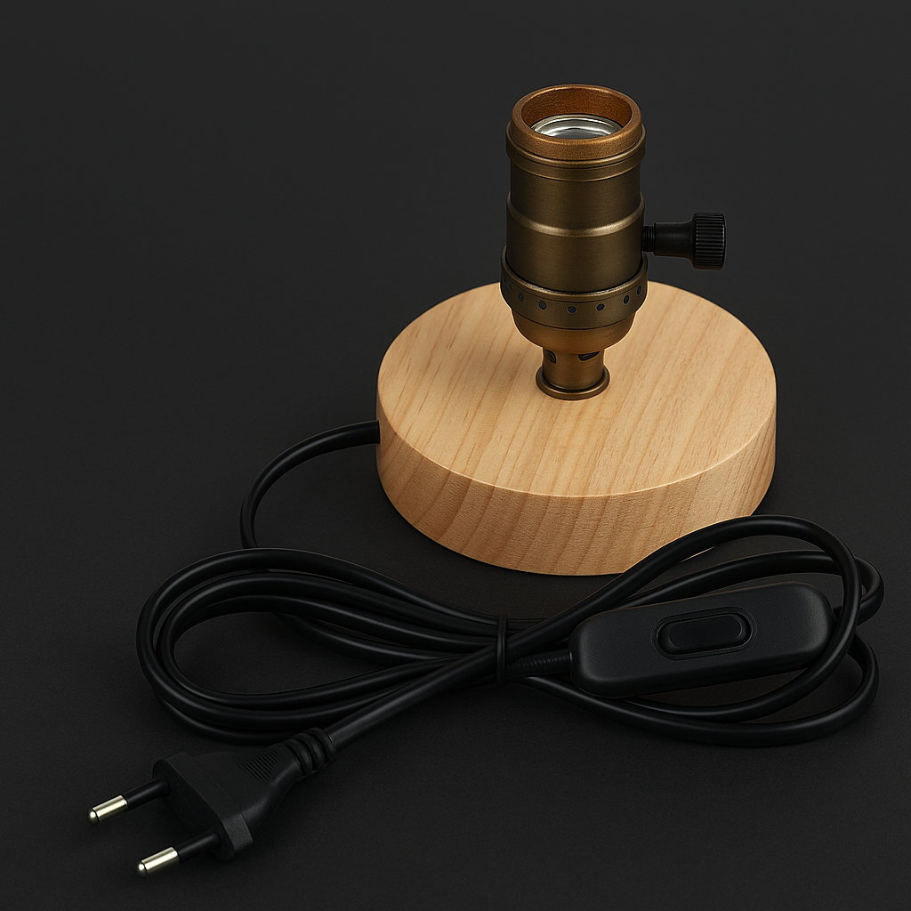 Wooden Table Lamp Bases