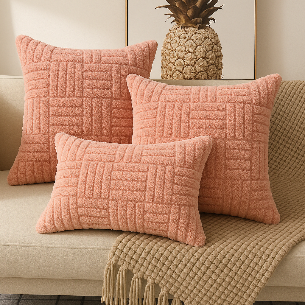 Geometric Pillow Covers