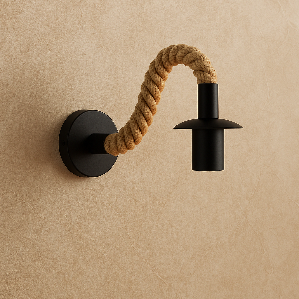 Retro Rope Wall Lamp