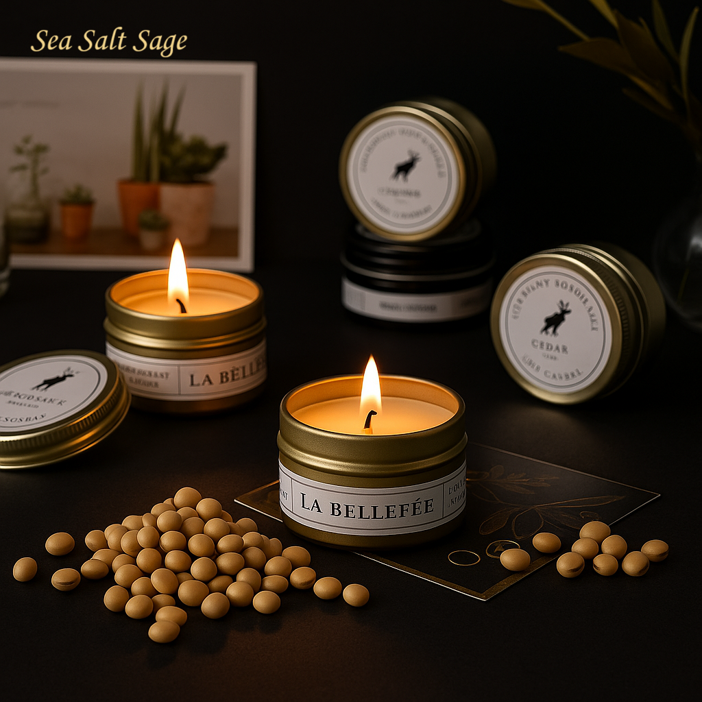 Soybean candles